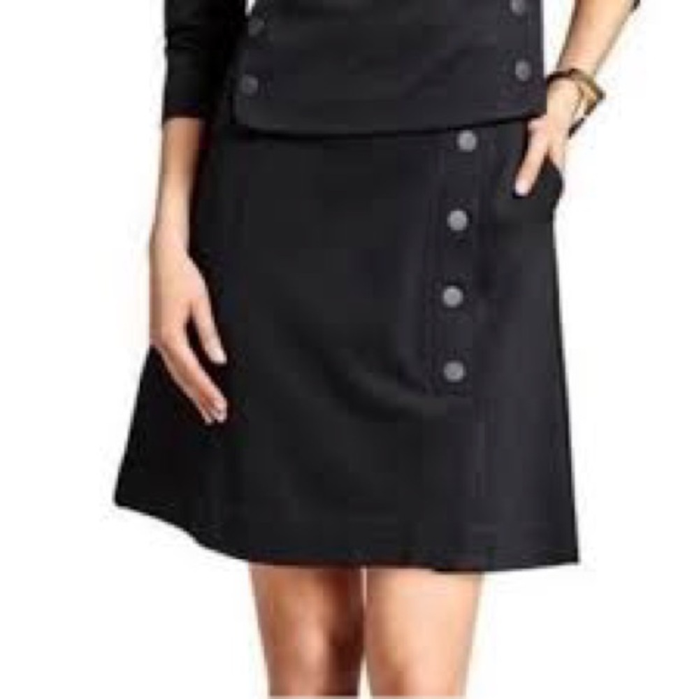 CAbi Black Soft 2pc Chic Skirt Set S/4* - Picture 4 of 10
